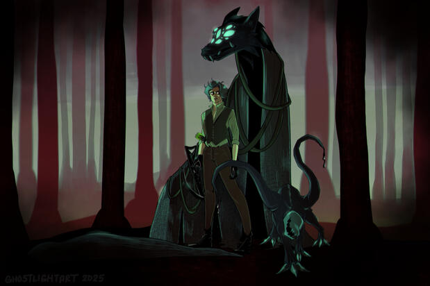 Semi-Shaded; Simple Background; Add'l Fully Body Character, Add'l Half Body Character