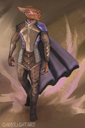 Fully Painted; Simple Background