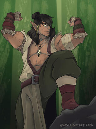 Semi-Shaded; Simple Background